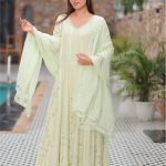 Sage Riviera Anarkali Dress
